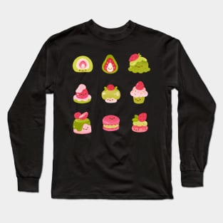 Strawberry matcha Long Sleeve T-Shirt